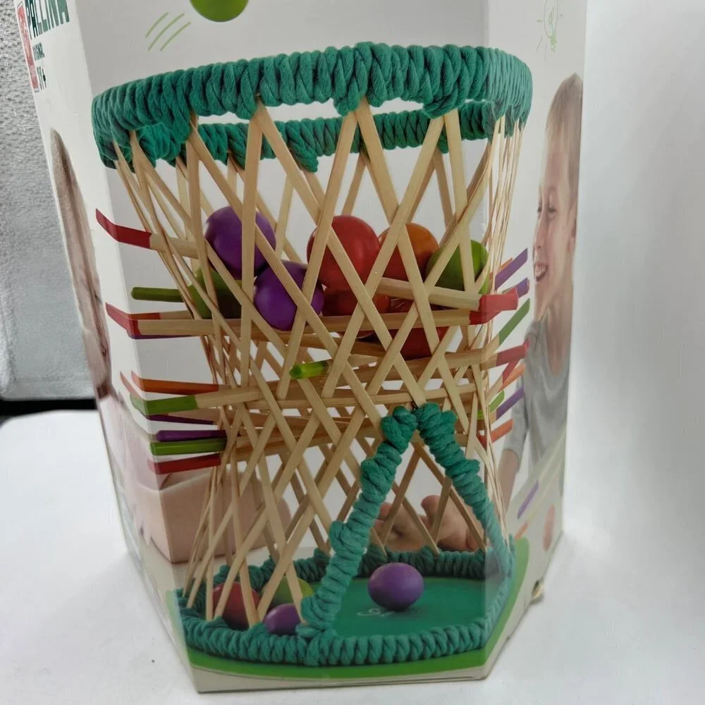 Hape/Palina/Bamboo/Educational Toy 3+/Natural Bamboo/Hand Eye Coordination- Moto